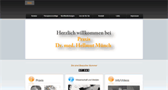 Desktop Screenshot of dr-h-muench.de